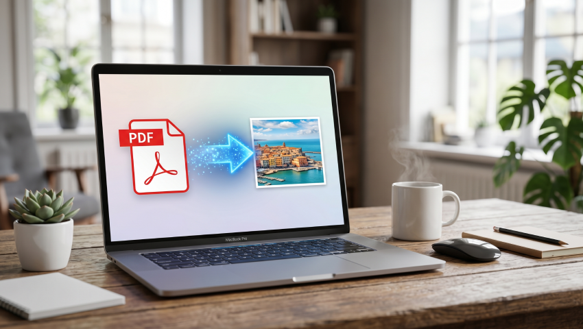 تحويل ملف PDF إلى JPG